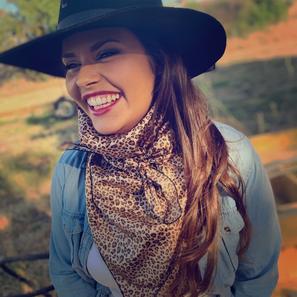 Cheetah Print Wild Rag